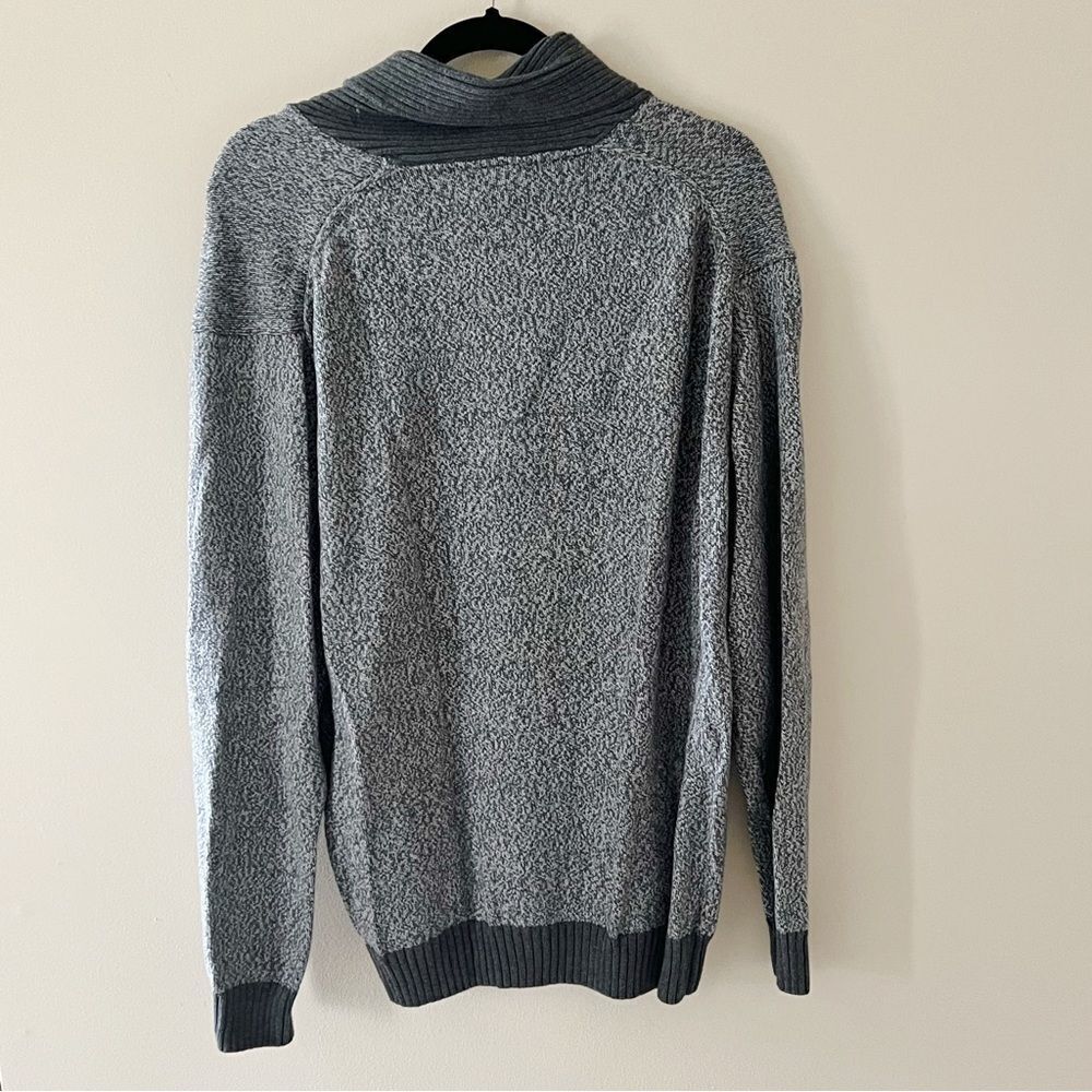 Men’s Jos. A Banks Collared Sweater Two Tone Gray - Picture 5 of 5